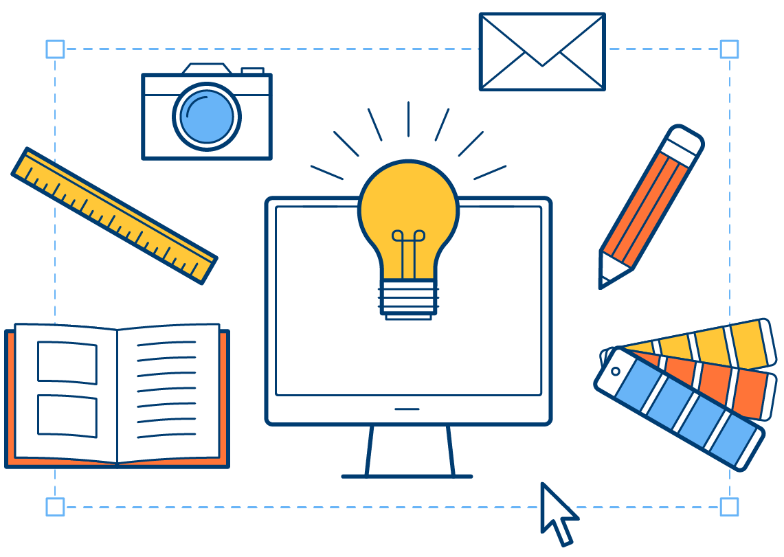 Design and branding illustration